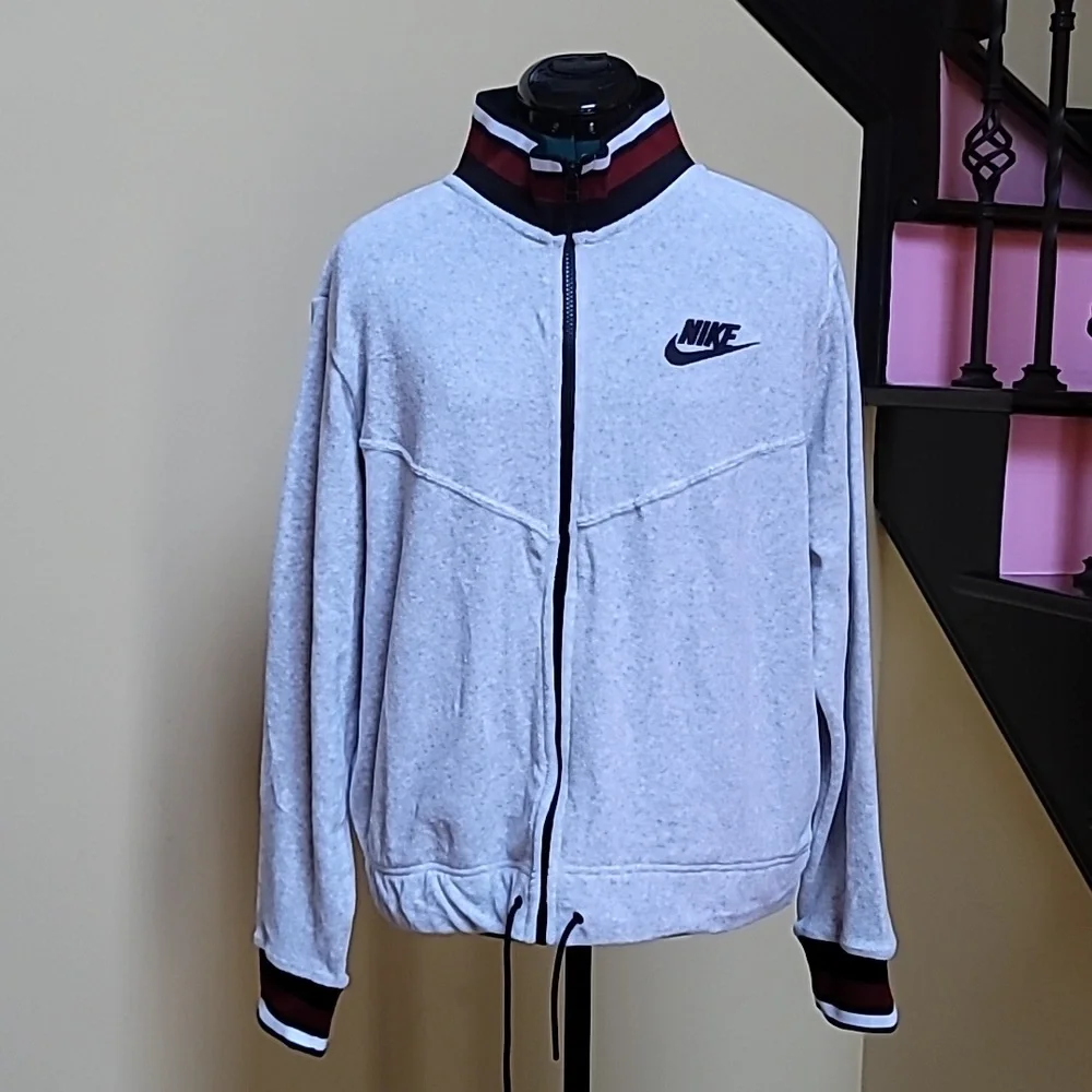 Nike French Terry Jacket - SZ L - Picture 1 of 6